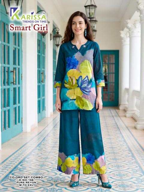 Karissa smart girl vol-5 d.no 166 coord set wholesale clothing stores online